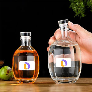 250ml 375ml 500ml Sello en forma de <span class=keywords><strong>Granada</strong></span> Licor de vino fresco Botellas de jugo de vidrio únicas con tapón - Product Image 4