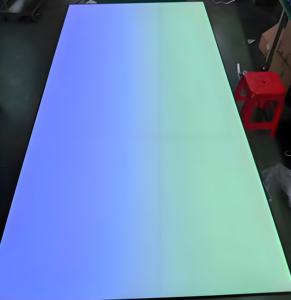 Aanpasbare maat, kleur en lichteffect LED-achtergrondverlichtingspaneel, superheldere LED-achtergrondverlichtingspaneelplaat - Product Image 3