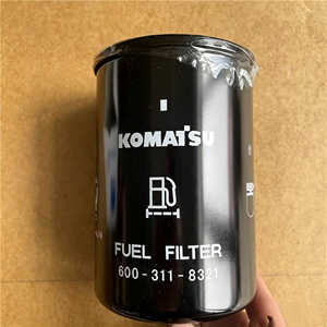 Filtro Carburante 600-311-8321 Compatibile con Escavatori Komatsu, Ricambi per Motori, Filtro Diesel - Product Image 2
