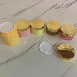 Hengjian 30g 50g 100g 120g 150g 200g 250 pot en plastique personnalisé bleu <span class=keywords><strong>jaune</strong></span> rose or cosmétique soin de la peau crème poudre <span class=keywords><strong>conteneur</strong></span> - Product Image 3