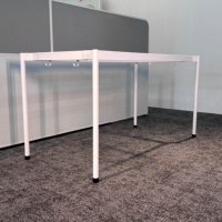 Pieds de table en métal robuste pour table à manger avec plateau en pierre lourd, support fixe pour mobilier de restaurant