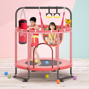 Trampolino Bungee per uso interno per bambini con rete di sicurezza e attrezzature per il Fitness con barra orizzontale per il salto del bambino - Product Image 2