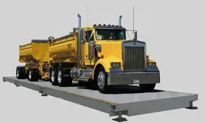 80 Tonnen 100 Tonnen 120 Tonnen Lastkraftwagen Waage Überbrückung Lastkraftwagen-Wagen