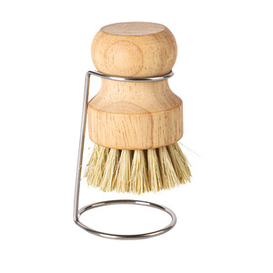 Plastic Free rubber wood and Sisal Dish <b>Brush</b> Dishes <b>Scrub</b> <b>Brush</b> for Dishes Pot Pans - Product Image 6