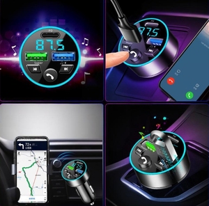 Venta caliente nuevo cargador de coche Pd REPRODUCTOR DE Mp3 Fm cargador multifuncional - Product Image 2