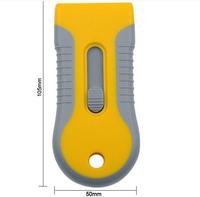 Grattoir de rasoir personnalisable OEM avec manche en acier plastique Outil de teinture de vitres en céramique pour voiture et four de qualité bricolage