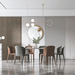 Pannello di parete della camera da letto di dimensioni personalizzate in linea d'oro vernice impermeabile rivestimento da parete in legno pannelli di compensato di dimensioni personalizzate camera da letto pannello di parete - Product Image 2