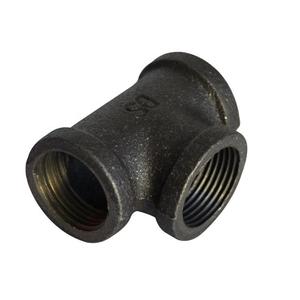 Raccordo a T in Ghisa Zincata NPT a Bassa Pressione per Connessioni Affidabili 1/8in-4in - Product Image 1
