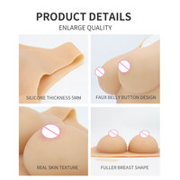 OEM/ODM Xinxinmei T-C1 B-Z Cup Faux Seins Réalistes en Silicone pour Augmentation Mammaire, 6 Couleurs, Rembourrage en Coton, pour Femmes Transgenres