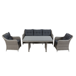 Garden <b>Sofas</b> Outdoor Patio Balcony <b>Rattan</b> Luxury Hand Wave <b>Rattan</b> - Product Image 3