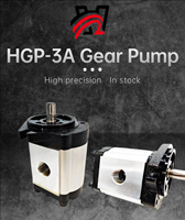 Pompe à engrenages hydraulique haute pression Zhengquan HGP-3A-F6R 1A 2A 3A, pompe doseuse en fonte résistante à la corrosion, OEM accepté, haute performance