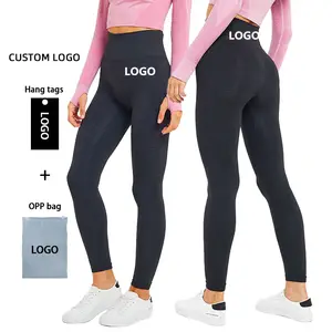 Calças sem costura vital! Leggings de academia com bolinhas estampadas, comprimento total, 12 cores, anti-agachamento, esportes, para corrida