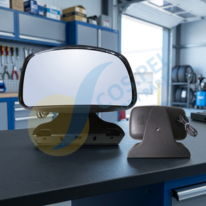 Nouveau COS.PEL. Rétroviseur de toit de qualité supérieure RH (NOIR) en ABS, haute performance, pièces de rechange robustes pour camions - Product Image 2