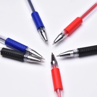Pulpen Gel Plastik Y621-2 Cetak UV Lebar Tulisan 0.5mm Tinta Biru Merah Hitam Tidak Dapat Dihapus untuk Penggunaan Kantor & Sekolah
