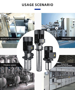 Pompe centrifuge verticale multi-étages en ligne à haut débit à vendre - Product Image 5