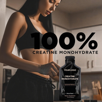 Boisson liquide orale à base de protéines, d'électrolytes et de créatine micronisée monohydratée, sans sucre, certifiée halal, marque privée, nutrition sportive