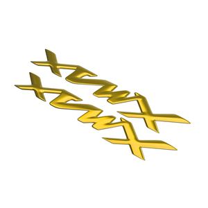 2 uds 3D resina Gel emblema guardabarros tanque Pad Logo calcomanía tanque pegatinas laterales para Yama ha 2017 XM <span class=keywords><strong>AX</strong></span> 125 250 400 decoración de motocicleta - Product Image 6