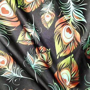 Gran oferta cómoda sensación de la mano 100% tela de satén de algodón con forro <span class=keywords><strong>textil</strong></span> de patrón impreso para ropa de niñas - Product Image 1