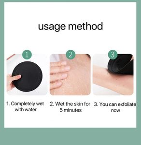 Bath Glove Ergonomic Painless Skin Scrubber <b>Round</b> Clay Bath Towel with Exfoliating <b>Brush</b> for Bathing & Spa Use - Product Image 5