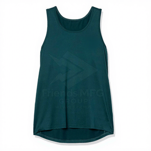 Débardeur de sport décontracté en coton 100 % tricoté, respirant et léger, grande taille, confortable et à prix abordable pour homme - Product Image 1