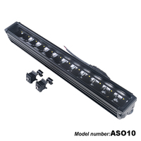 Barre lumineuse LED 10-30V haute puissance avec puce SRAM, réflecteur et cadre, faisceau combiné spot et large pour camion et 4x4 tout-terrain
