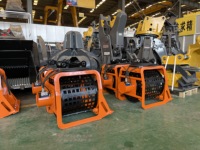 MONDE Godet de criblage rotatif hydraulique pour excavatrice et chargeuse, pour la séparation du sable, du gravier et du sol