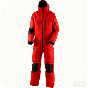 <span class=keywords><strong>Tuta</strong></span> da Sci <span class=keywords><strong>Intera</strong></span> AQTQ da <span class=keywords><strong>Uomo</strong></span>, Impermeabile e Antivento, con Cappuccio e Ginocchia Rinforzate, per Sport Invernali Outdoor - Product Image 3