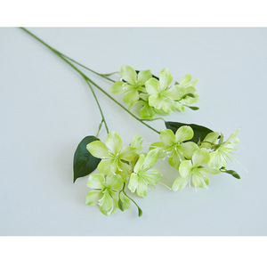 Bouquet de fleurs de jasmin artificielles réalistes en soie parfumée, longue durée, décoration de table, boîte cadeau - Product Image 4