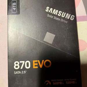 870 <span class=keywords><strong>EVO</strong></span> 4TB MZ-77E4T0B ชุด2.5 "4TB SATA III V-NAND โซลิดสเตทไดรฟ์ภายใน MZ-77E4T0B SSD 870 <span class=keywords><strong>EVO</strong></span> สำหรับ Samsung - Product Image 1