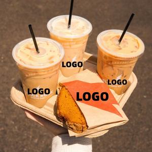 Sacs en papier <span class=keywords><strong>kraft</strong></span> brun recyclables avec logo personnalisé en gros enveloppes en corne de vache à pain résistantes à l'huile <span class=keywords><strong>sac</strong></span> en papier à emporter artisanal - Product Image 1