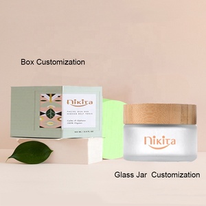 Sang Trọng 50G Frosted Bao Bì Mỹ Phẩm Vòng Pomade Container UV Vàng Bạc Cap Kem Lọ Thủy Tinh <span class=keywords><strong>50Ml</strong></span> - Product Image 6