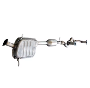 Silenciador de escape de coche de acero inoxidable de calidad superior para Hyundai Santa Fe 2,7 T Reparación de tubo de escape - Product Image 5