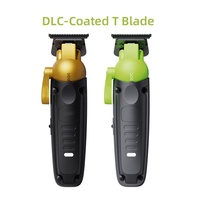 Tondeuse à cheveux professionnelle pour salon de coiffure, lame DLC, recharge rapide, tondeuse électrique, machine à sculpter les cheveux