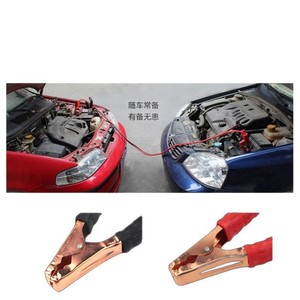 Car Jumper Cable 4m Red Black Aluminum Alloy Passenger Car Booster Cable 300A Peak Current - Product Image 5