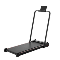 Caminadora Eléctrica Plegable de Doble Cara con Pantalla LED, Motor de 0.75HP, Capacidad de Peso de 220 lb, Inalámbrica