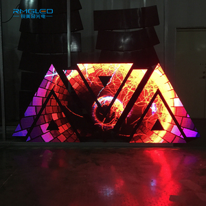 P5 4G WiFi ควบคุม PC 3D เอฟเฟ็กต์ภาพมหัศจรรย์บูธวิดีโอไฟ LED สี่เหลี่ยมลูกบาศก์พิกเซล - Product Image 4