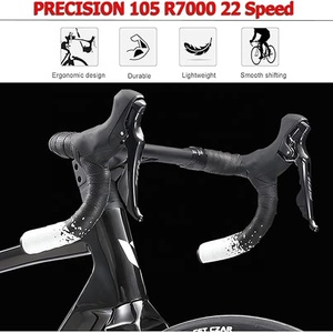 Vélo en fibre de carbone 700C <span class=keywords><strong>Shimano</strong></span> <span class=keywords><strong>105</strong></span> 22 vitesses, vélo de course avec roues en carbone T800, frein à disque mécanique, vélo de route - Product Image 3
