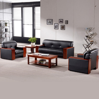SF-11 escritorio mobilier de bureau canapé de réception moderne commercial canapé de bureau canapé de bureau en cuir ensemble de meubles