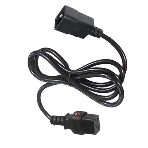 16AWG 10a Extension Câbles d'alimentation ca mâle à femelle Ups 16a 250v C19-c20 Rohs Câbles Socket Iec C20 Fiche mâle - Product Image 6