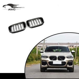 Parachoques delantero de fibra de carbono, parrilla de doble línea para <span class=keywords><strong>BMW</strong></span> <span class=keywords><strong>X4</strong></span> G02 <span class=keywords><strong>M40i</strong></span> 2018-21 - Product Image 6