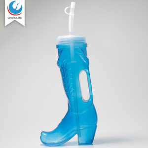 Vente de gros Tasse à bottes 24oz et 32oz Tasse à <span class=keywords><strong>smoothie</strong></span> en plastique avec poignée Las Vegas Tasse de cour à bière - Product Image 4