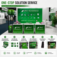 Affichage graphique modulaire flexible en silicone de luxe réutilisable pour exposition, fourni en gros par l'usine