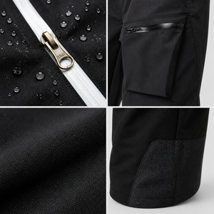 Pantalons de ski imperméables personnalisés pour hommes, pantalons <span class=keywords><strong>cargo</strong></span> pour la neige, pantalons de snowboard pour hommes, logo personnalisé OEM, pantalons de ski coupe-vent pour hommes - Product Image 3