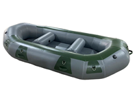 Bateau gonflable à rames auto-vidant à prix avantageux, en PVC, avec technologie Drop Stitch, pour la pêche à la mouche en rivière