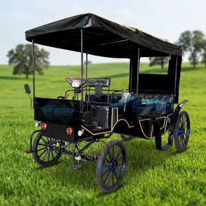 Grandes Promotions : Chariot de Chevaux Classique Vintage, Idéal pour les Mariages et Événements, Voiture Électrique de Luxe pour Visites Touristiques - Product Image 1