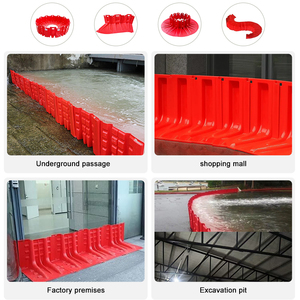 Barrière d'eau en ABS anti-corrosion, résistante aux UV, pour installation extérieure permanente, idéale pour les zones côtières et les usines chimiques - Product Image 4