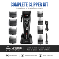 Cortadora de Pelo Profesional IPRO Probarbers, Motor sin Escobillas de 7500 rpm, Aparato de Depilación, Cuchillas DLC