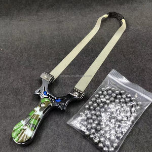 <span class=keywords><strong>Tirachinas</strong></span> de caza más vendido con banda de <span class=keywords><strong>goma</strong></span>, bolas de arcilla y bolas de acero, adecuado <span class=keywords><strong>para</strong></span> juegos de tiro al aire libre - Product Image 5