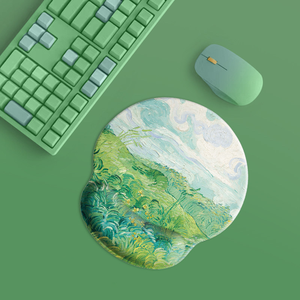 Oil painting wheat field <b>mouse</b> <b>pad</b> wrist rest table mat <b>mouse</b> <b>pad</b> <b>gaming</b> <b>mouse</b> - Product Image 4
