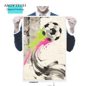 Affiche de l'horaire des matchs de football 2026, impression numérique grand format sur carton duplex pour la décoration murale de la maison, du bar ou du bureau - Product Image 2